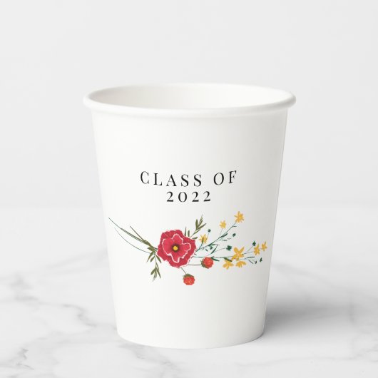 2022山花卒業紙杯 紙コップ (裏面)