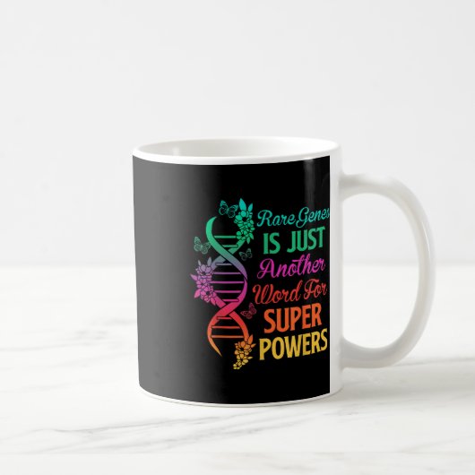 2022希少疾患日認識度ゼブラリボンDna F コーヒーマグカップ (右)