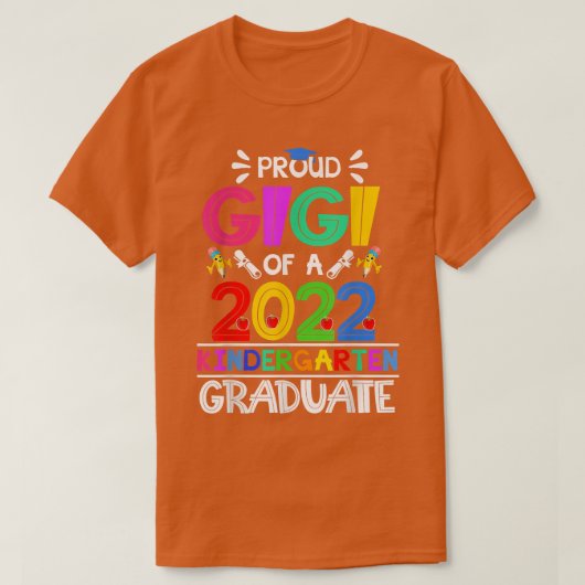 2022年おもしろい幼稚園Gクラスのギギ Tシャツ (デザイン正面)