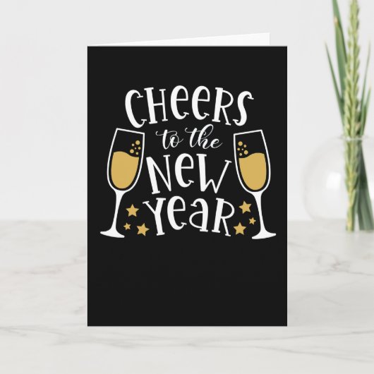 2022年お正月おそろいハッピー パーティー ファミリーパジャマ カード (正面)