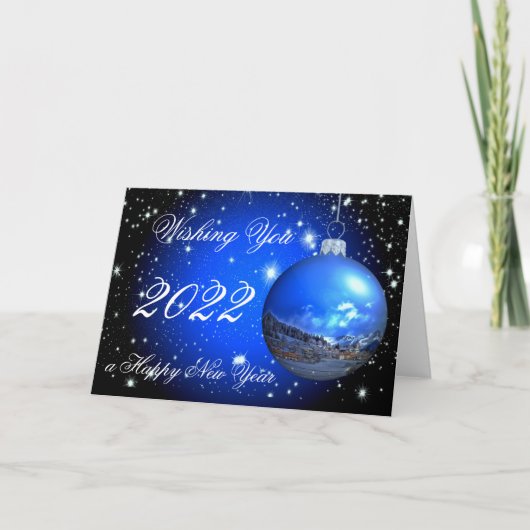 2022年が良い１年でありますように シーズンカード (正面)