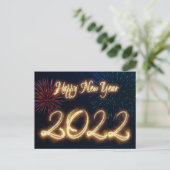 2022年きらめくおめでとう花火 シーズンポストカード (スタンド正面)
