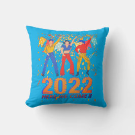 2022年ここ来ではおもしろい、新しい年のパーティー クッション