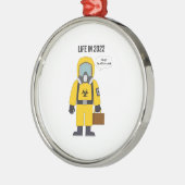 2022年に出社 メタルオーナメント (左)