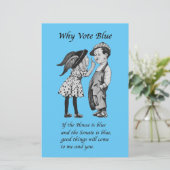 2022年に青票を投じる理由 (スタンド正面)