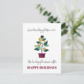 2022年のおもしろいクリスマス ポストカード (スタンド正面)