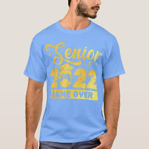 2022年のクラスの学校ゲーマー上のシニアビデオゲーム Tシャツ