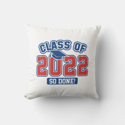 2022年のクラス完了 クッション (正面)