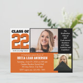 2022年のクラス希望と自信オレンジ 招待状 (スタンド正面)