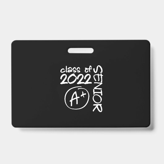 2022年のクラスA +卒業 バッジ (正面)