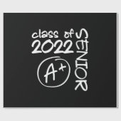 2022年のクラスA +卒業 ラッピングペーパー (フラット)