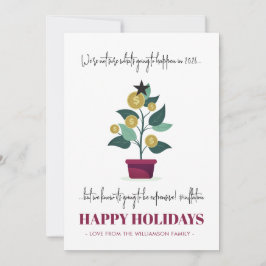 2022年のクリスマス前の皮肉な高価な年 カード