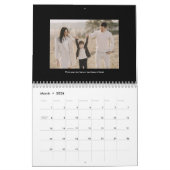 2022年のクリーンミニマシンプルリスモダントスタイリッシュ写真  カレンダー (3月 2026)