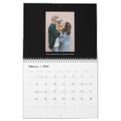 2022年のクリーンミニマシンプルリスモダントスタイリッシュ写真  カレンダー (2月 2026)