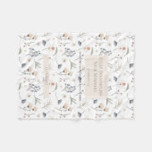 2022年のパーソナライズされたJWパイオニア姉妹への贈り物 フリースブランケット (正面(横))