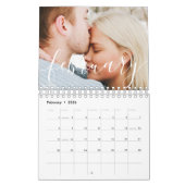 2022年のミニマシンプルリストカスタム写真 カレンダー (2月 2026)