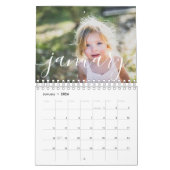 2022年のミニマシンプルリストカスタム写真 カレンダー (1月 2026)