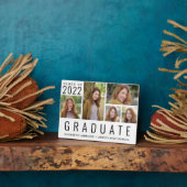 2022年の卒業クラス5写真 フォトプラーク (側面)