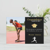 2022年の卒業発表のトラックランナークラス 案内状 (スタンド正面)