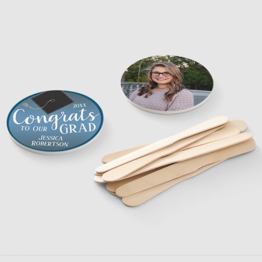 2022年の大学院の写真へのおめでとう ハンドファン (組立なし)