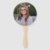 2022年の大学院の写真へのおめでとう ハンドファン (裏面)