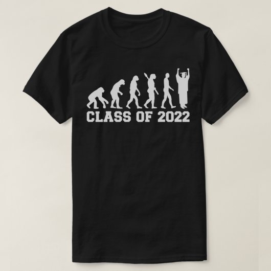 2022年の大学院進化のクラス Tシャツ (デザイン正面)