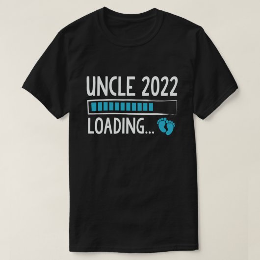 2022年の妊娠おもしろい発表の積込み Tシャツ (デザイン正面)