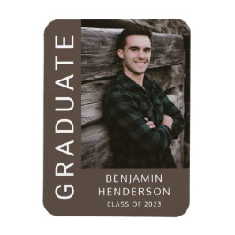 2022年の少年卒業クラス写真 マグネット