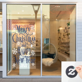  2022年の新年のお目出度う ウィンドウサイン