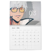 2022年の月ごとのカレンダーはぼくのアニメに従う カレンダー (3月 2026)