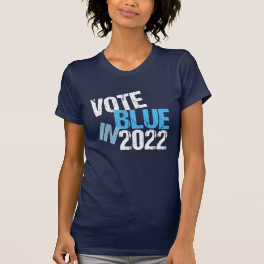 2022年の民主政カッコいい治選挙で投票が行われる Tシャツ (正面)