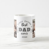 2022年の父の日、初めてのフォト最高のパパ コーヒーマグカップ (中央)