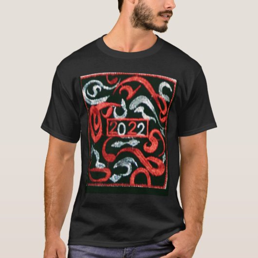 2022年の絵 Tシャツ (正面)