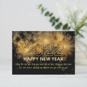 2022年の花火がカードを願う 出欠カード (スタンド正面)