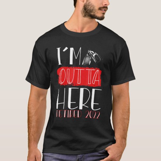 2022年の退職退職したパーティー費用 Tシャツ (正面)