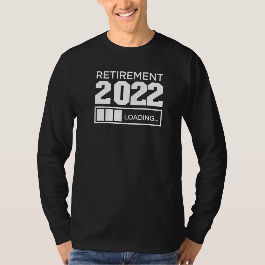 2022年の退職 Tシャツ (正面)
