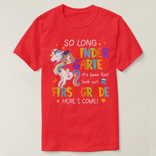 2022年の長い幼稚園ユニコーンマジカルクラス Tシャツ (デザイン正面)