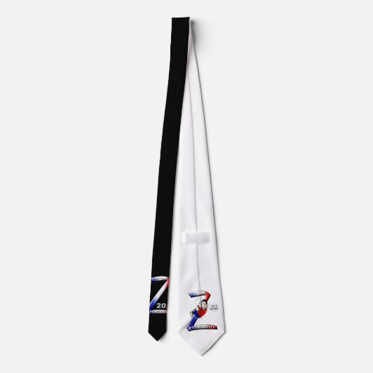 2022年のCravate Zemmour会長 ネクタイ (裏面)