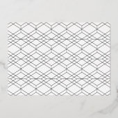 2022年はっきりした写真金ゴールドのType Class 箔招待状 (裏面)