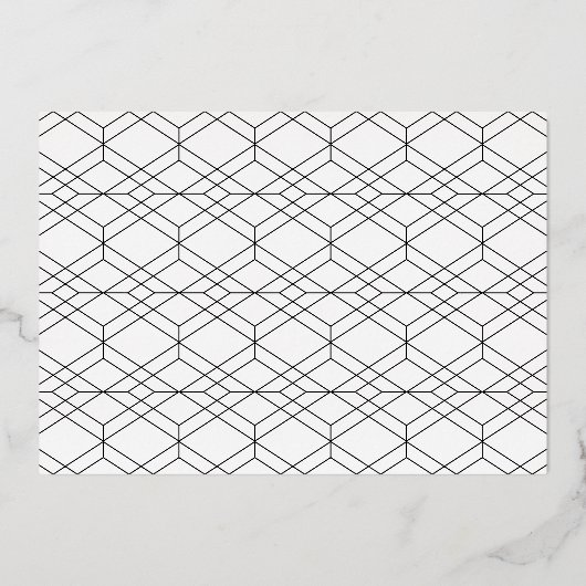 2022年はっきりした写真金ゴールドのType Class 箔招待状 (裏面)