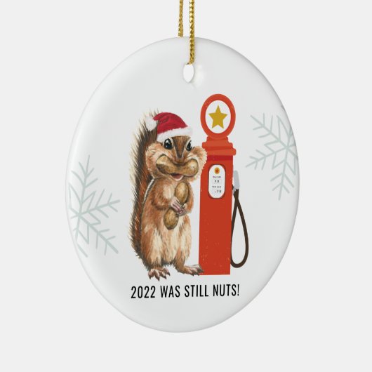 2022年はまだ堅実だった |クリスマスおもしろい装飾品 セラミックオーナメント (右)