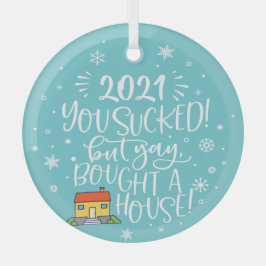 2022年は最悪だったけど家を買ったからヨシ！思い出の品 ガラスオーナメント