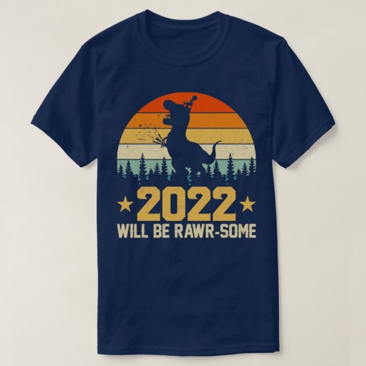 2022年は退屈だ Tシャツ (デザイン正面)