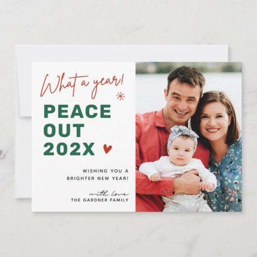 2022年も最高 さようなら2022年 クリスマス フォト (正面)