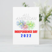 2022年アメリカ独立記念日 エンクロージャーカード (スタンド正面)