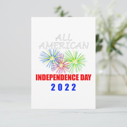 2022年アメリカ独立記念日 エンクロージャーカード (スタンド正面)