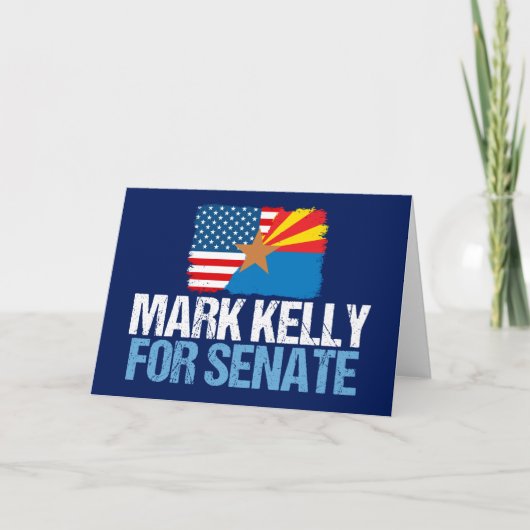 2022年アリゾナ州上院議員選挙 マーク・ケリー カード (正面)