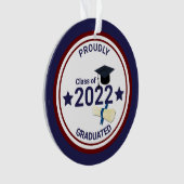 2022年エレガントの卒業 オーナメント (正面)