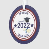 2022年エレガントの卒業 オーナメント (正面)