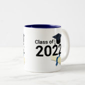 2022年エレガントの卒業 ツートーンマグカップ (正面右)